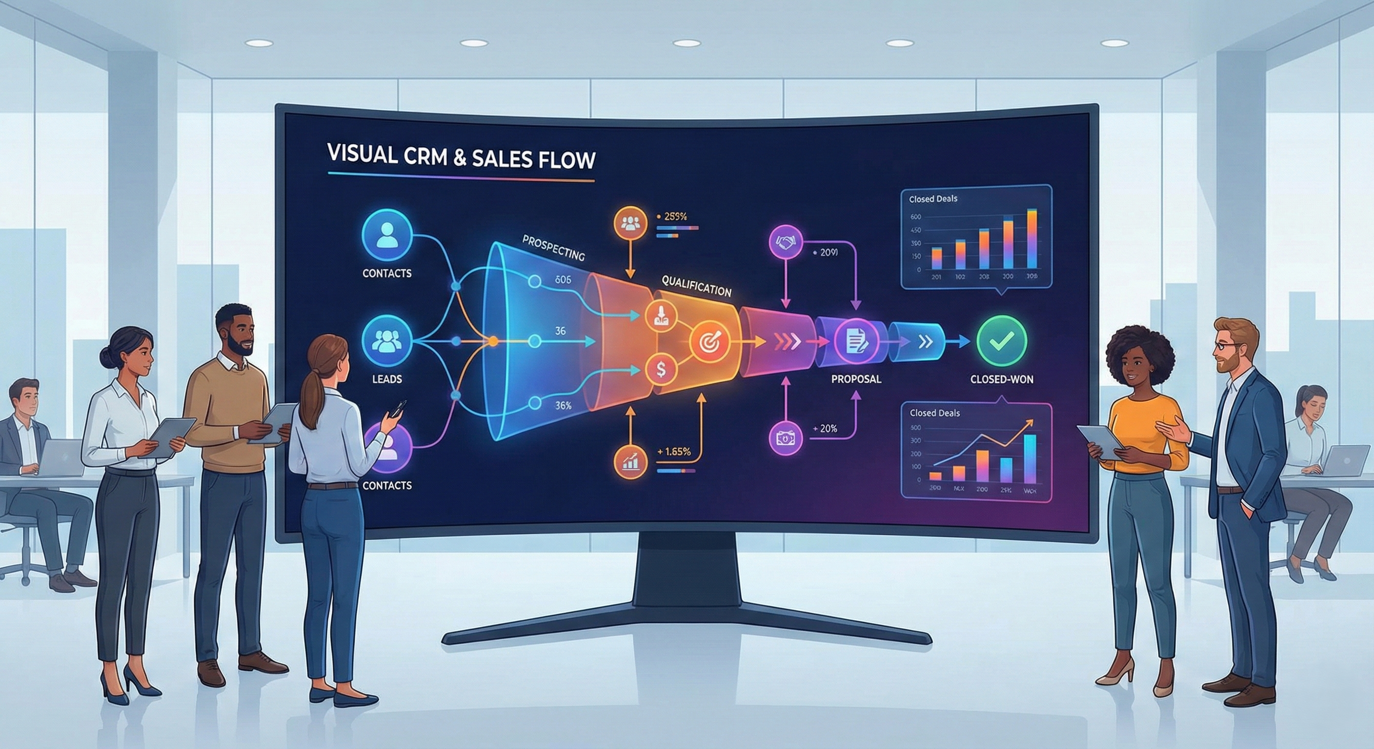 Interfaz de CRM y Gestión de Clientes en ITNOVA Cloud
