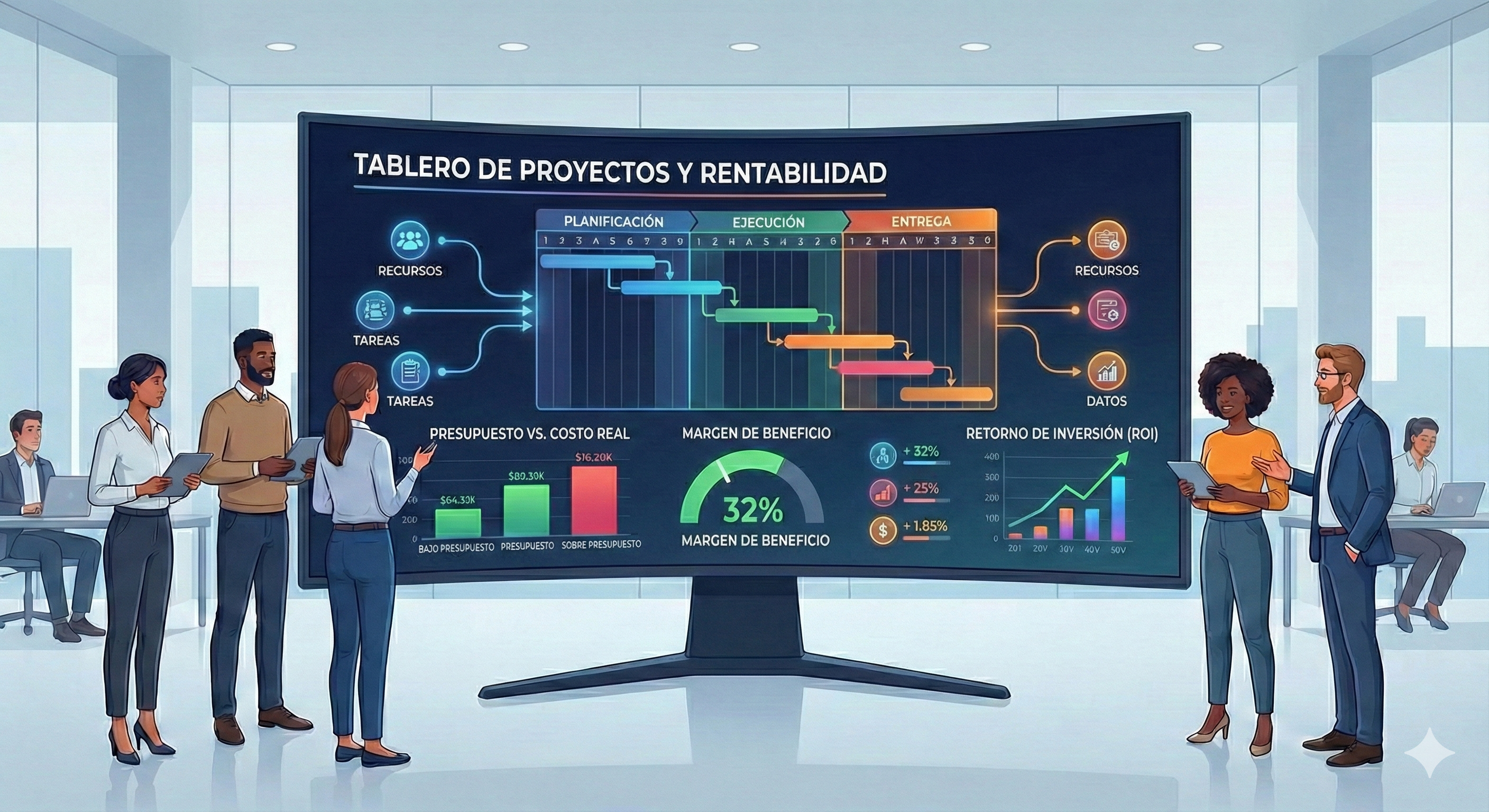 Gestión de Proyectos y Diagrama de Gantt en ITNOVA Cloud